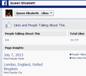 Queen Elizabeth Likes